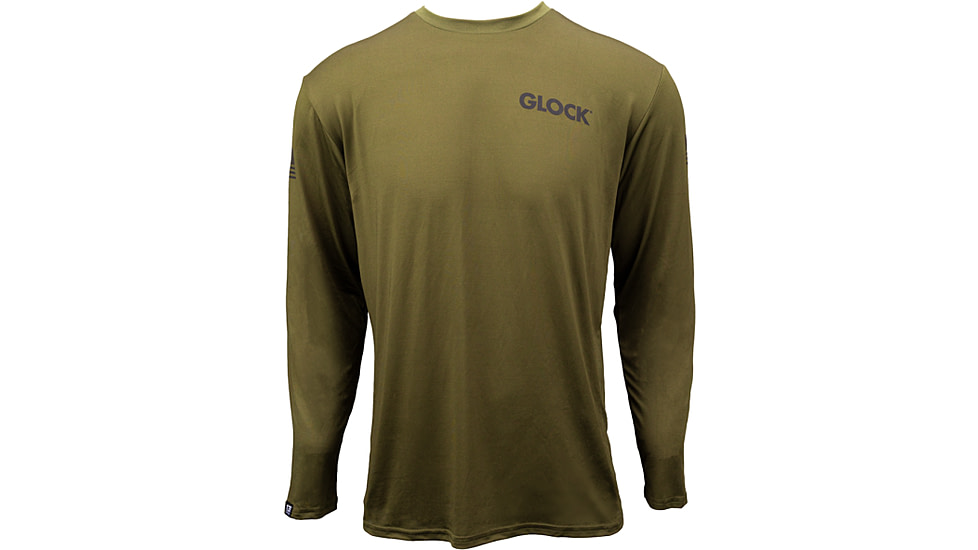 Glock Performance, Long Sleeve Shirt, Polyester/Spandex Material