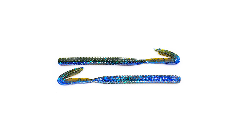 Googan Squad Blazin Worm, 6in, Okeechobee Craw, GBW-OKE