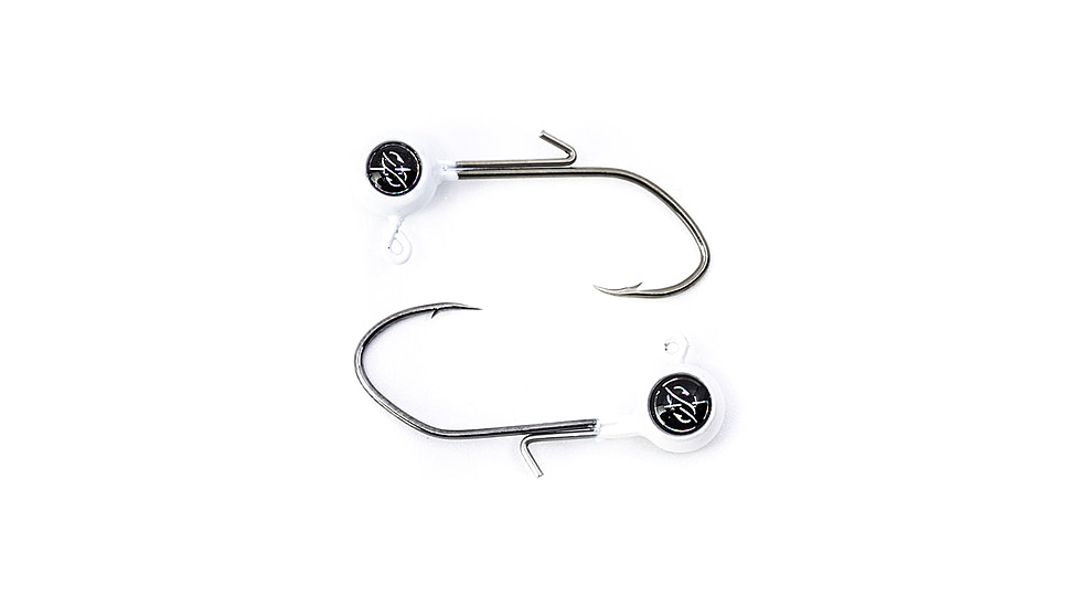 Googan Squad Crappie Jig, White, 1/16 oz, GCJ-116-WT