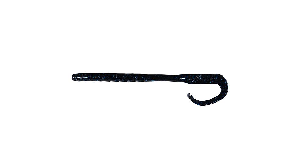 Googan Squad Mondo Worm Worm, 10, 10in, Black Blue Flake, GMW-BLB