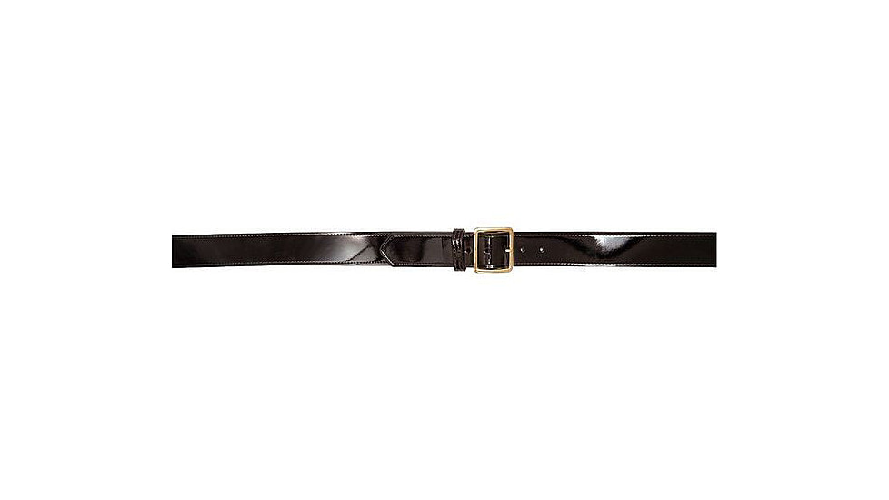 Gould &amp; Goodrich Pants Belt, 44, Nickel, Hi-Gloss, H52-44CL
