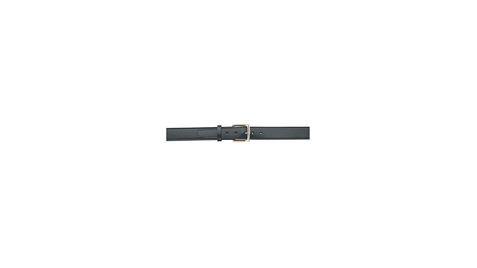 Gould &amp; Goodrich Reinforced 1.5in Shooters Belt w/ Brass Buckle, 32in, Black, B191-32BR