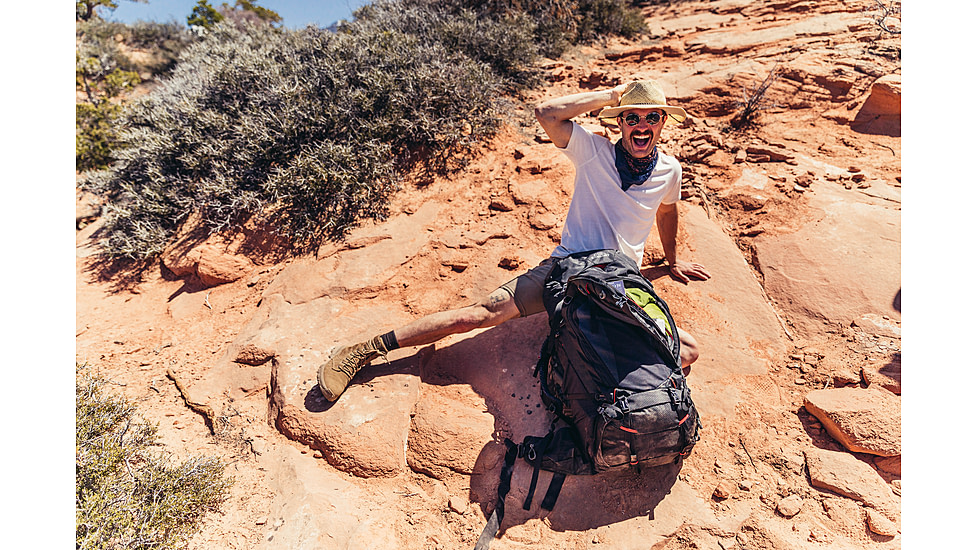 Gregory Baltoro 100L Pro Backpack, Lava Black, Small, 141298-9574