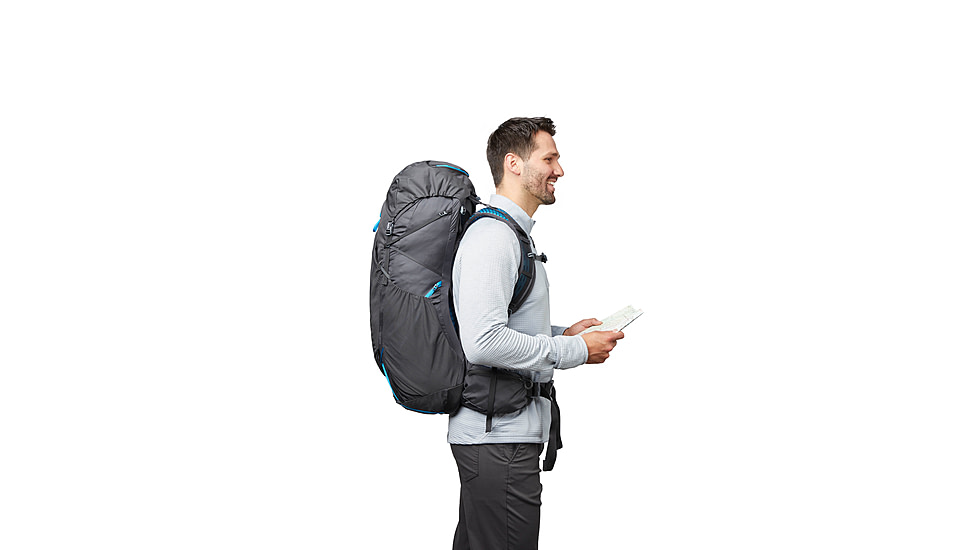 Gregory Focal 48L Backpack, Ozone Black, Small, 141330-7416