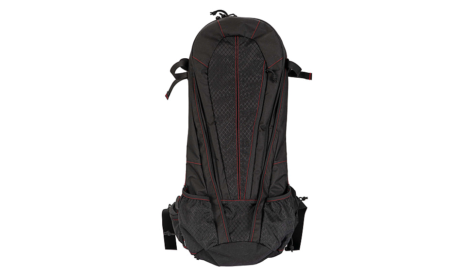 Grey Ghost Gear Apparition Short Barreled Rifle Bag, Black/Black Diamond with Red Stitching, GTG5874-2-2D