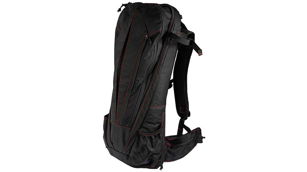 Grey Ghost Gear Apparition Short Barreled Rifle Bag, Black/Black Diamond with Red Stitching, GTG5874-2-2D