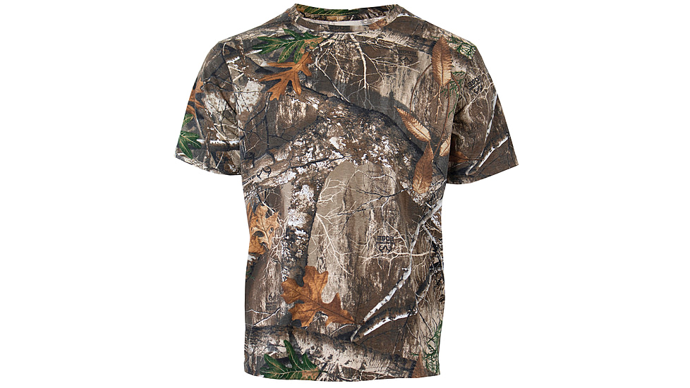 Habit Bear Cave Camo Short Sleeve Tee - Mens, Realtree Edge, Medium, TS10005-922-M