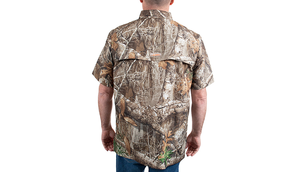 Habit Hatcher Pass Camo Guide Short Sleeve Shirt - Mens, Realtree Edge, Small, TS1476-922-S