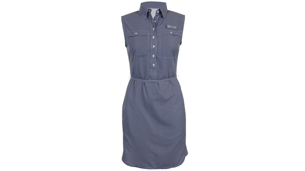 Habit Sun Ridge River Guide Dress - Womens, Patriot Blue Seafarer Check, 2XL, DR1001-952-W2X