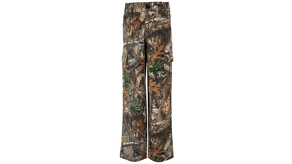 Habit Youth Six-Pocket Camo Pant, Realtree Edge, Small, TP1113-922-YS