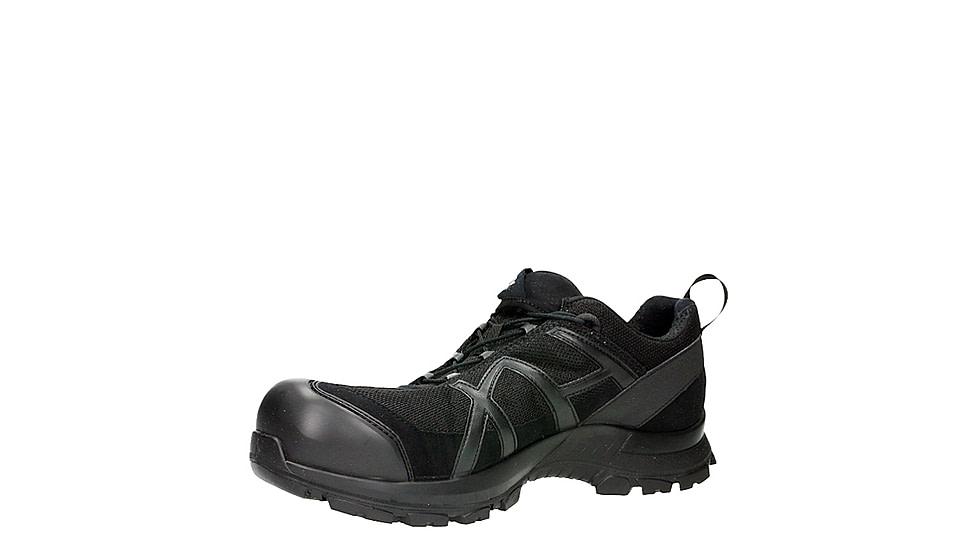HAIX 42.1 Low Black Eagle Safety Boot, 8.5US, Wide, Black, 8.5, 610013W-8.5