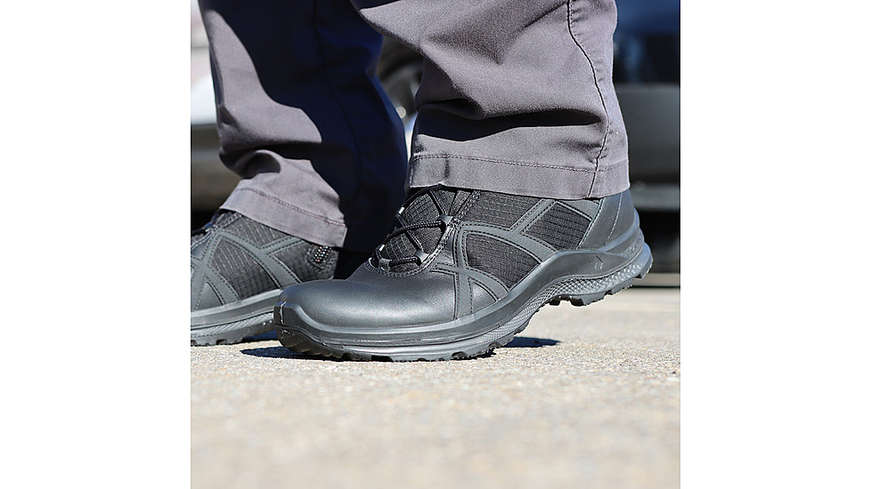 HAIX BE Athletic 2.1 T Boots - Unisex. 12 US, Medium , 6in, Black, 12, 330113M-12