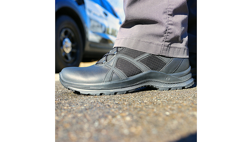 HAIX BE Athletic 2.1 T Boots - Unisex. 12 US, Medium , 6in, Black, 12, 330113M-12