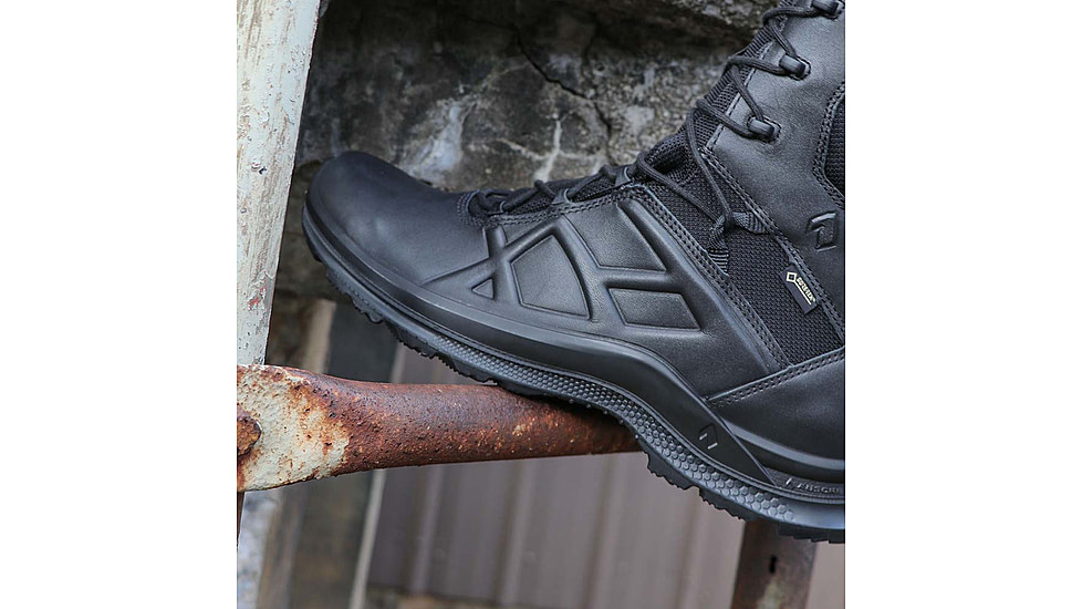 HAIX BE Tactical 2.0 High /GTX/SZ Tactical Boots - Mens, Black, 10.5, Medium, 340021M-10.5