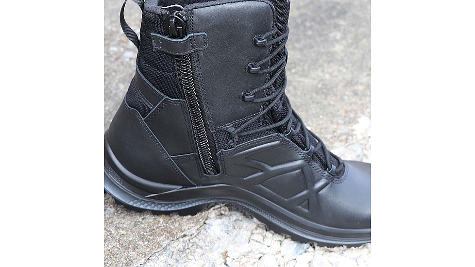 HAIX BE Tactical 2.0 High /GTX/SZ Tactical Boots - Mens, Black, 10.5, Medium, 340021M-10.5
