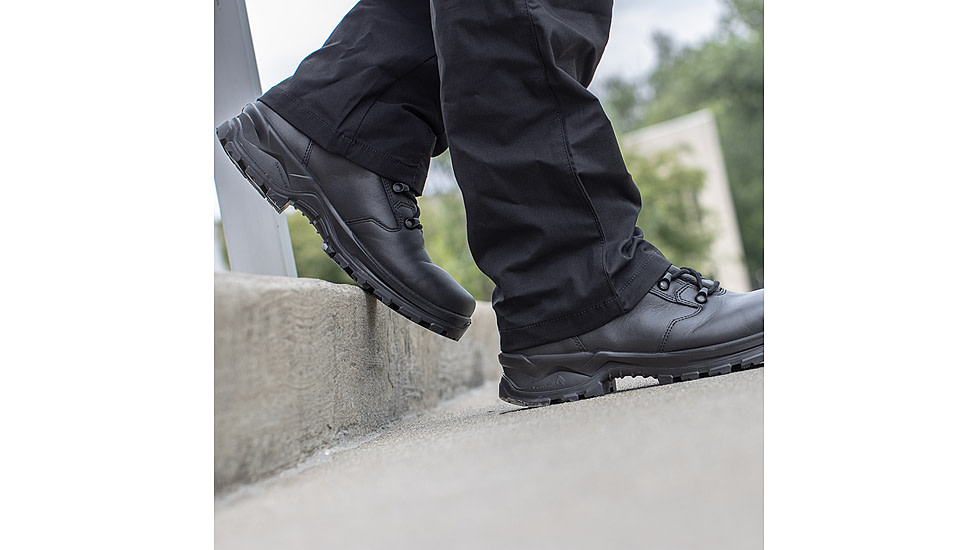 HAIX Enforce X High Shoe - Unisex. 8 US, Wide , 7in, Black, 8, 206275W-8