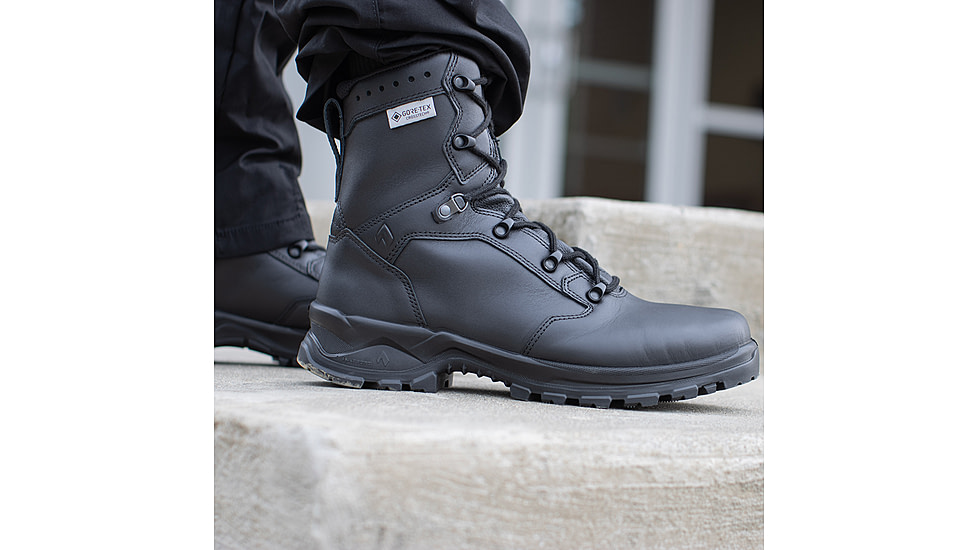 HAIX Enforce X High Shoe - Unisex. 8 US, Wide , 7in, Black, 8, 206275W-8