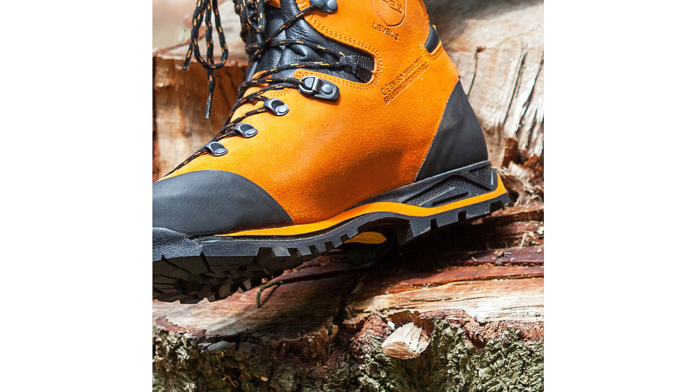 HAIX Mens Protector Prime Work Boot, Orange, 10, 603102W-10