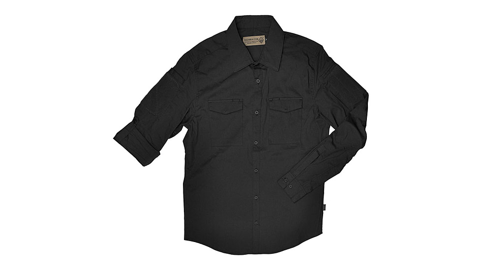 Hazard 4 Colonial Safari Patch Shirt - Men's, Black, Small, APR-COLO-BLK-S