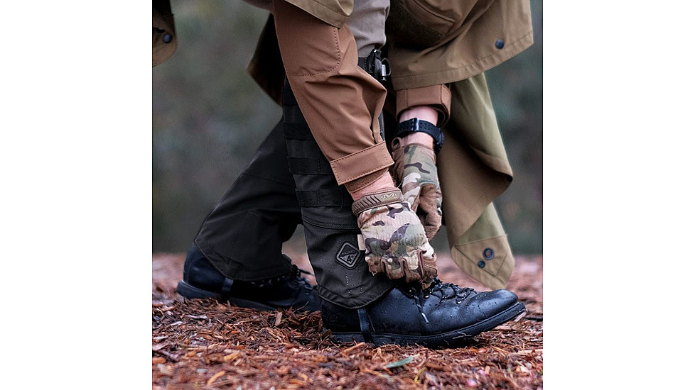 Hazard 4 Mandogator Boot Gaitors, 1 Pair - Mens, Black, Extra Large, APR-MGT-BLK-XL