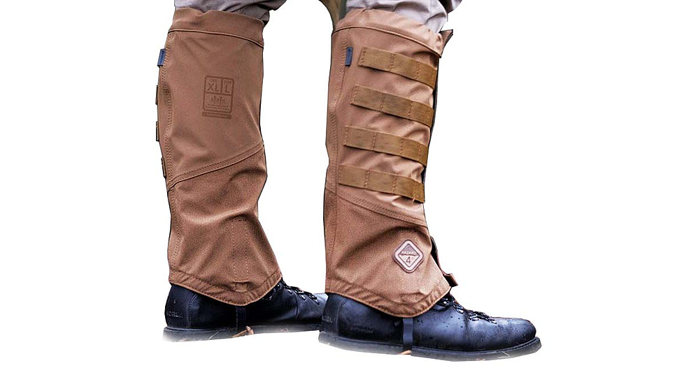 Hazard 4 Mandogator Boot Gaitors, 1 Pair - Mens, Coyote, Extra Large, APR-MGT-CYT-XL