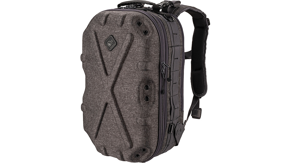 Hazard 4 Pillbox Hardshell Backpack, Gray, BKP-PBX-GRY