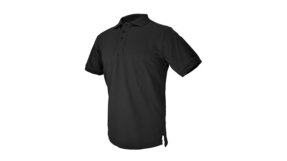 Hazard 4 Undervest Plain Front Polo Shirt - Men's, Black, Small, APR-UDV-BLK-S