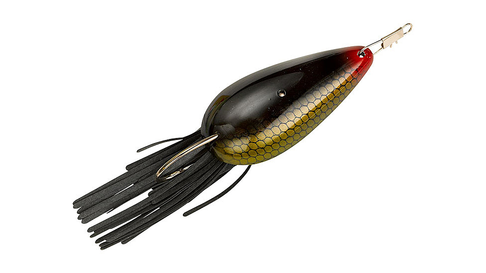 Heddon Moss Boss Spoon, 2.5in, Black Scaled, X0510BS