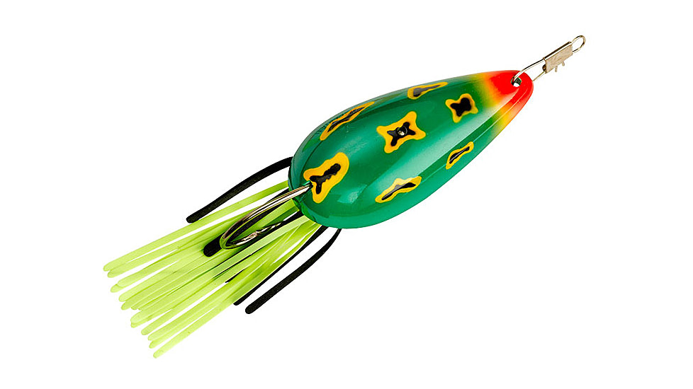 Heddon Moss Boss Spoon, 3in, Bullfrog, X0515BF