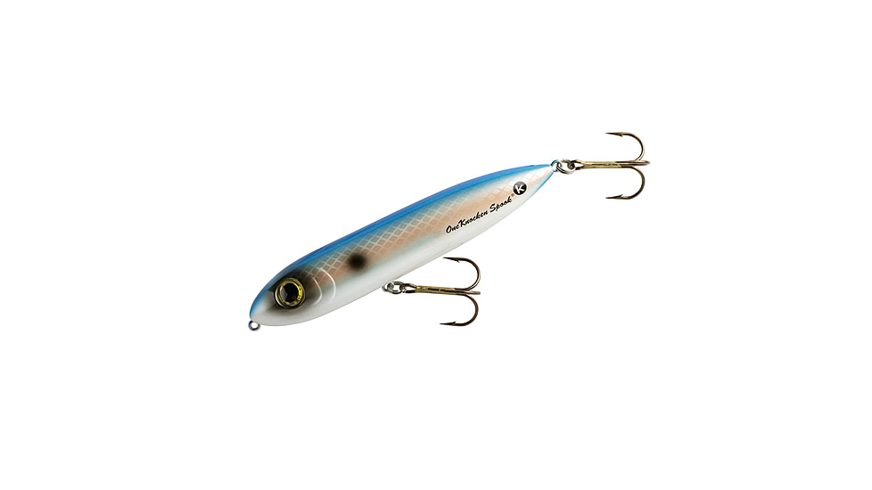 Heddon One Knocker Spook Topwater Bait, 4.5in, 3/4 oz, River Shad, XK9253523