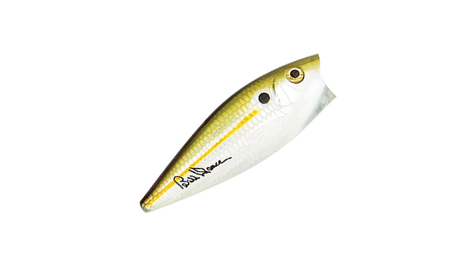Heddon Pop'n Image Topwater Bait, 3 1/4in, 2/5 oz, Tennessee Shad, X9220DTS