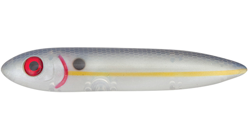 Heddon Rattlin Spook Topwater Bait, 3/4oz, 4 1/2in, Pearl Shad, XR9253432