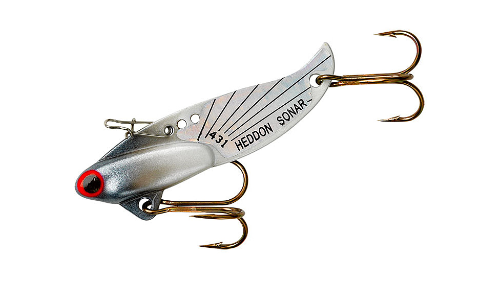 Heddon Sonar Flash Blade Bait, 1.875in, Silver, X0431FSL