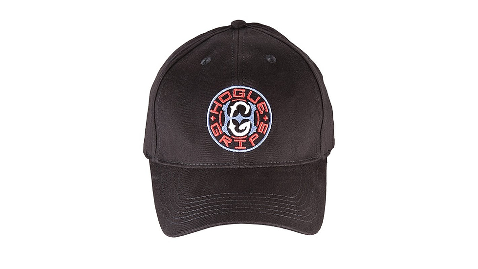 Hogue Grips Flex Fit Ball Cap, Black, Small/Medium 06720
