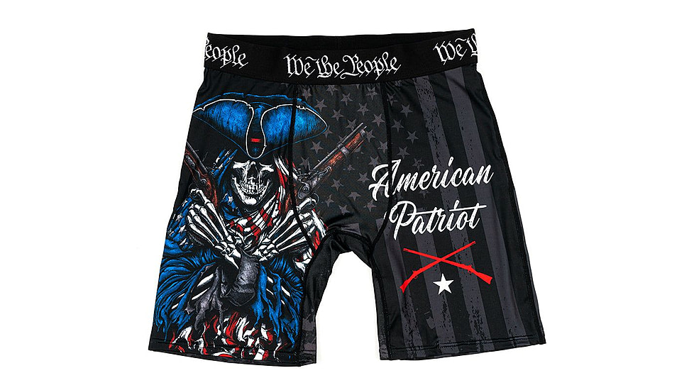 HOWITZER Freedom Fighter Boxers - Mens, Black, 2XL, CV7390-BK-2X