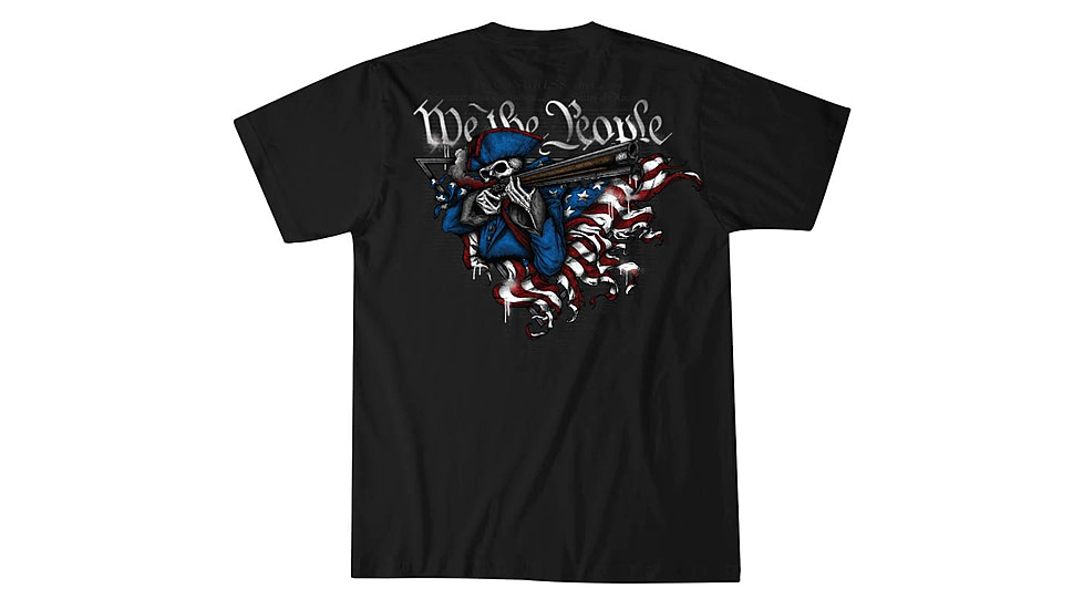 HOWITZER People Patriot S/S Tee - Mens, Black, Small, CV7111-BK-S