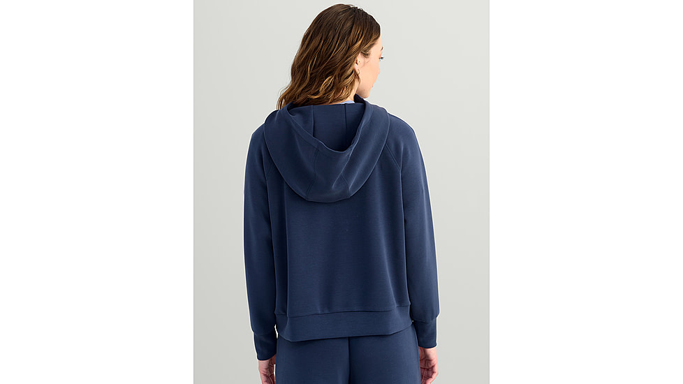 HUK Performance Fishing Bayside 1/2 Zip Hoodie - Womens, Naval Academy, Extra Small, H6130030-413-XS