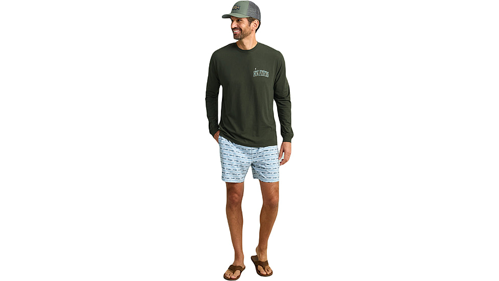 HUK Performance Fishing Graphic Long Sleeve Tee - Mens, Cypress Landing, Extra Large, H1000533-377-XL