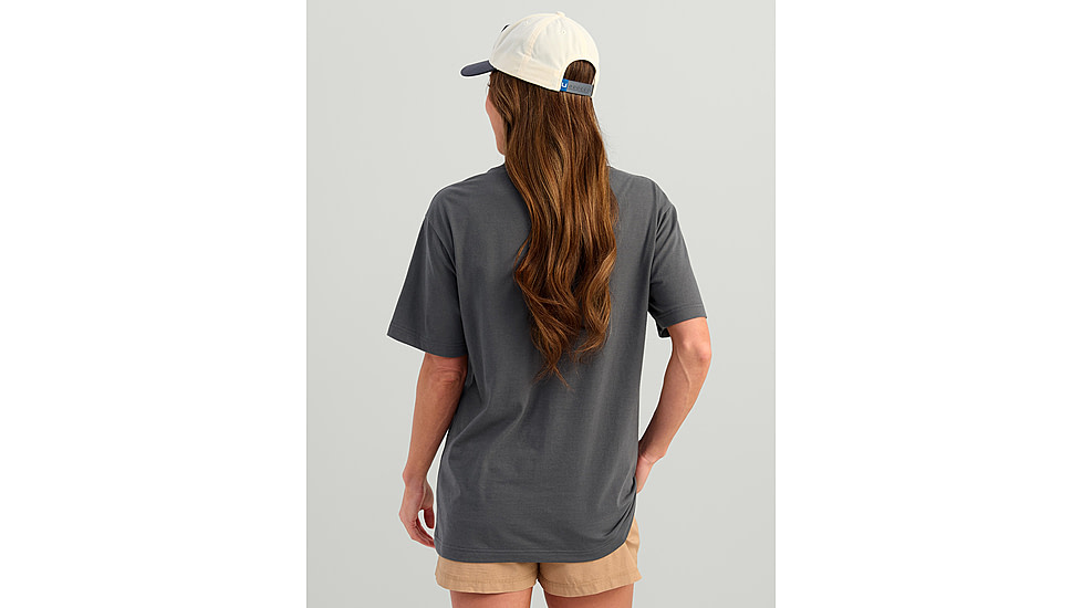 HUK Performance Fishing Huk Island T-Shirt - Womens, Short Sleeve, Volcanic Ash, Medium, H6100104-013-M
