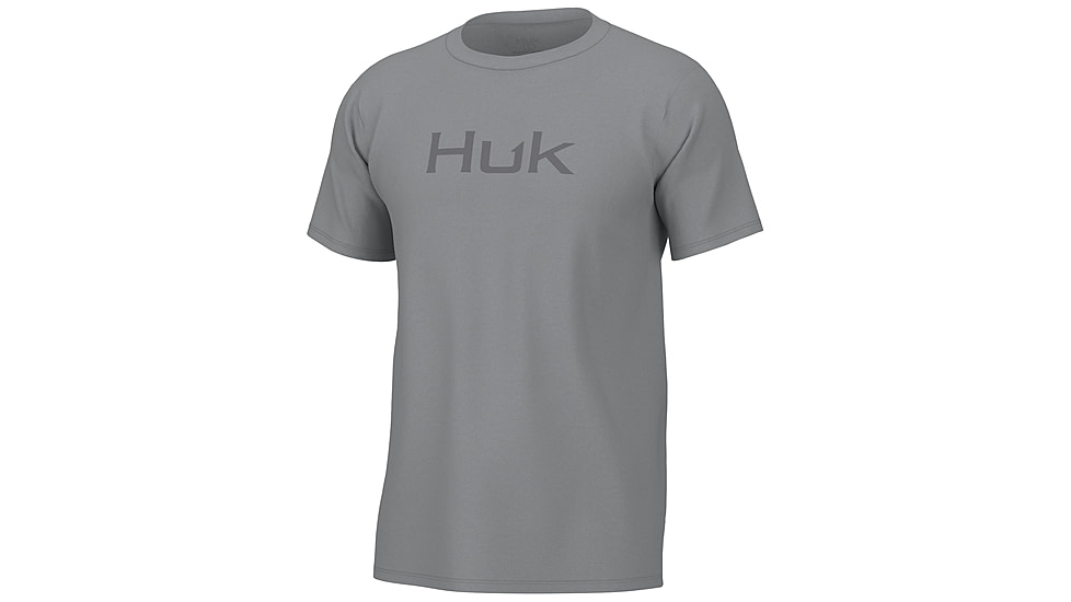 HUK Performance Fishing Huk Logo Tee - Mens, Harbor Mist, Large, H1000390-034-L