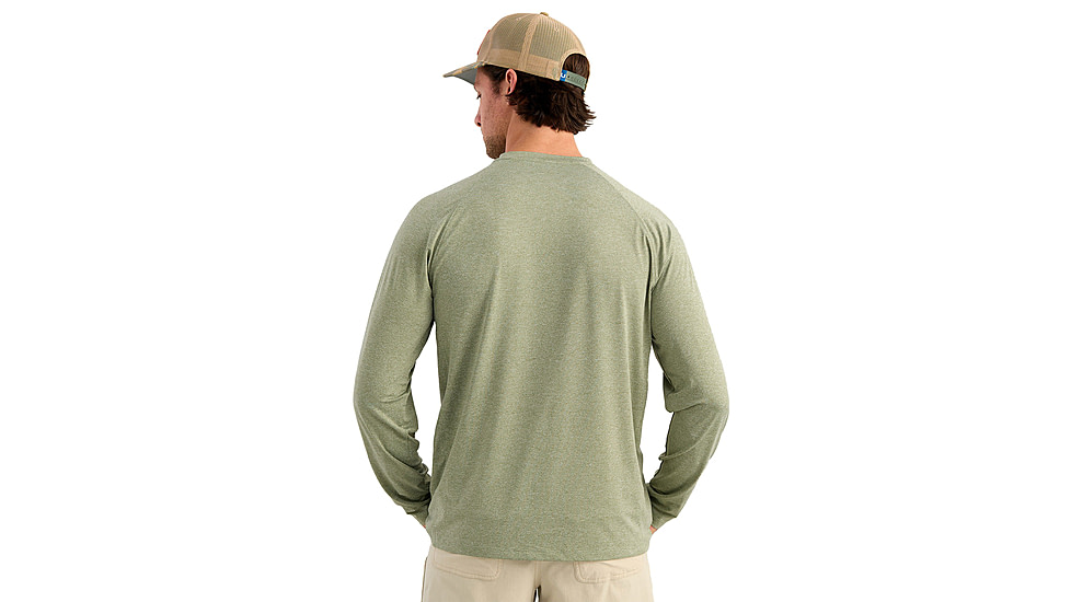 HUK Performance Fishing Airweight Long Sleeve Crew - Mens