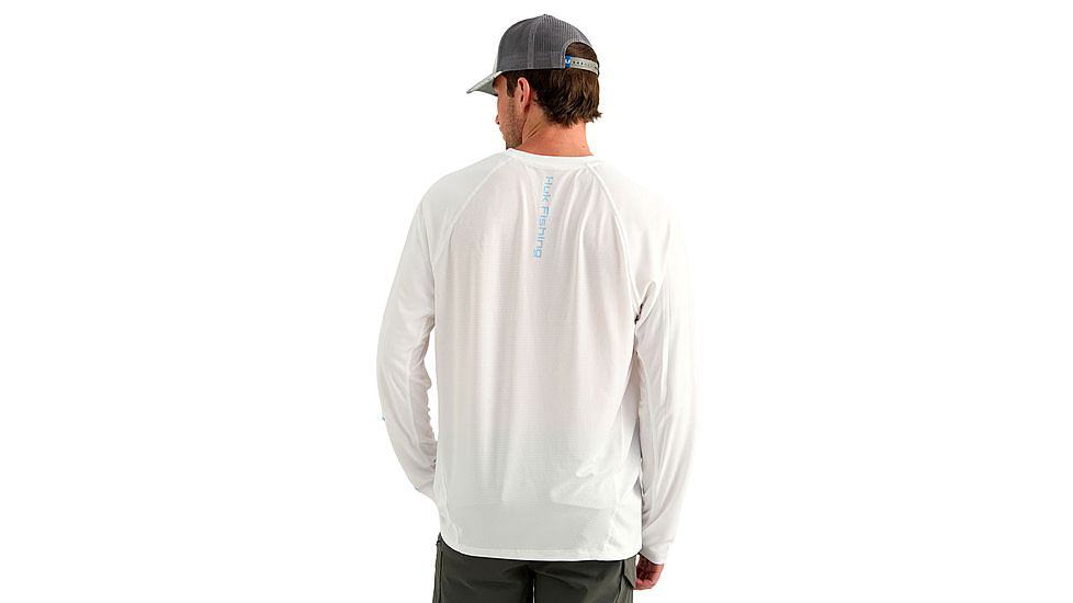 HUK Performance Fishing Icon Long Sleeve Crew - Mens