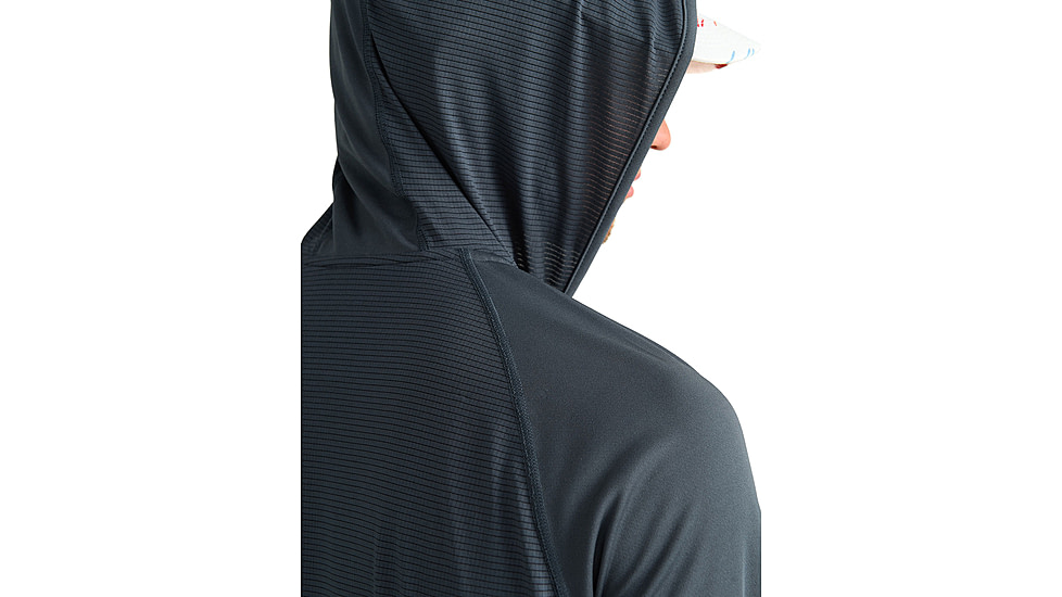HUK Performance Fishing Icon Long Sleeve Hoodie - Mens