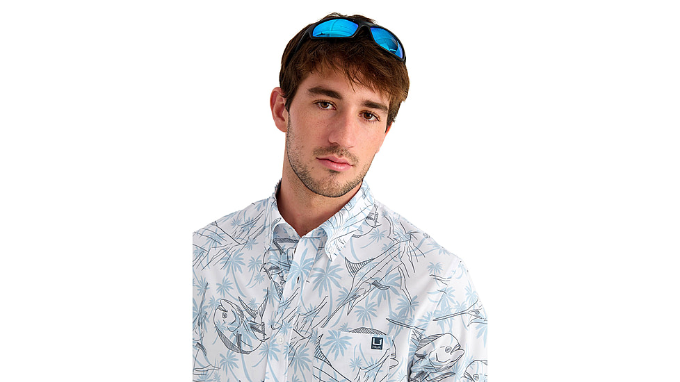 HUK Performance Fishing Kona Kc Printed Shirt - Mens