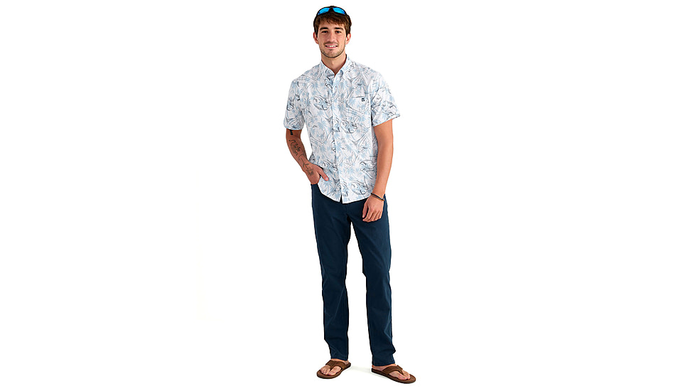 HUK Performance Fishing Kona Kc Printed Shirt - Mens