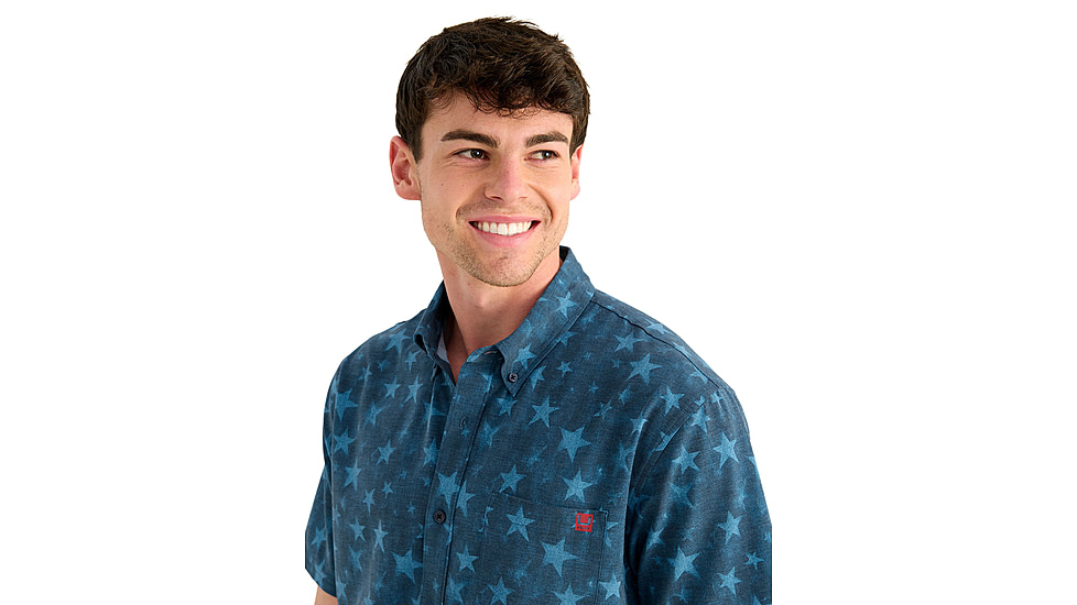 HUK Performance Fishing Kona Kc Printed Shirt - Mens