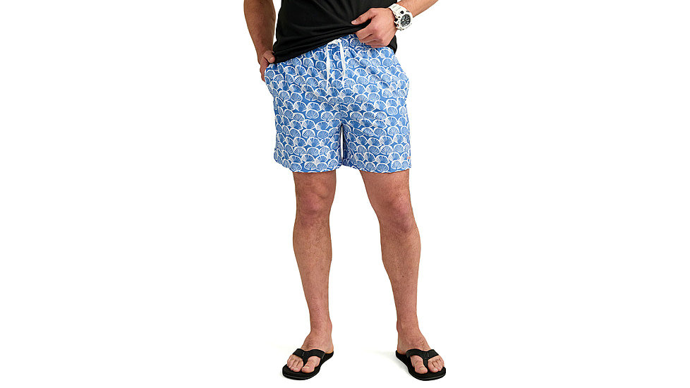 HUK Performance Fishing Pursuit Printed Volley Short - Mens