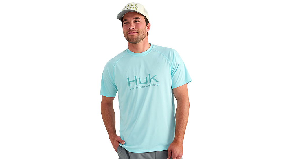 HUK Performance Fishing Pursuit Short Sleeve Crew - Mens