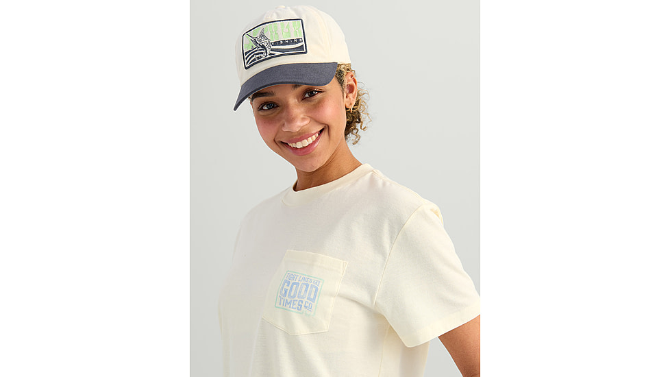 HUK Performance Fishing Huk Tight Lines Pkt T-Shirt - Womens, Egret, Small, H6100108-106-S