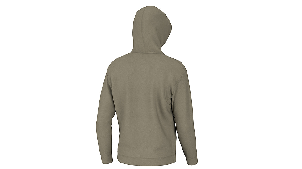 HUK Performance Fishing HukD Up Logo Hoodie - Mens, Overland Trek, M, H1300094-319-M